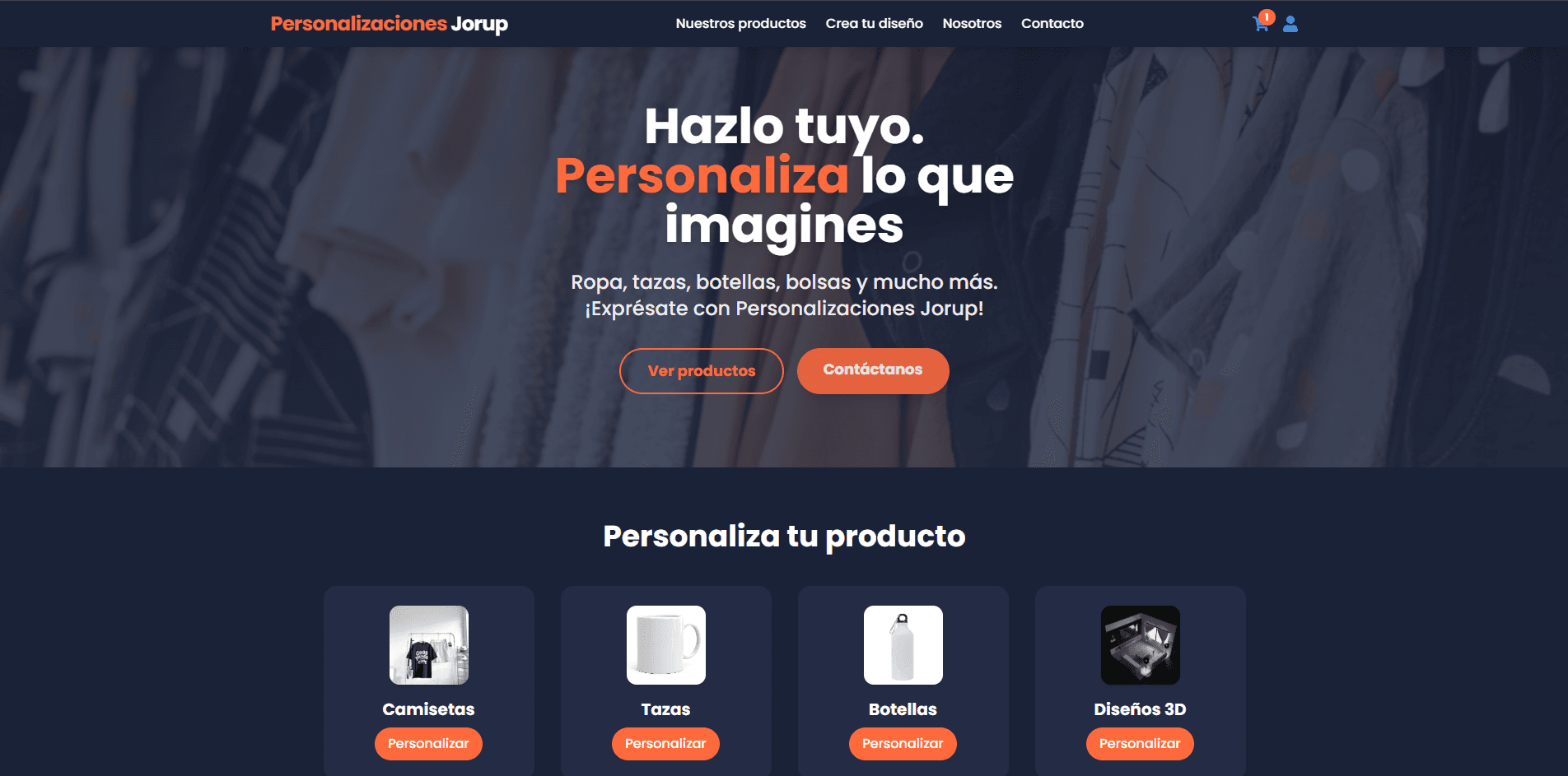 🎨 Personalizaciones Jorup